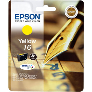 Cartouche d'encre EPSON T1624 Jaune Série Stylo Plume