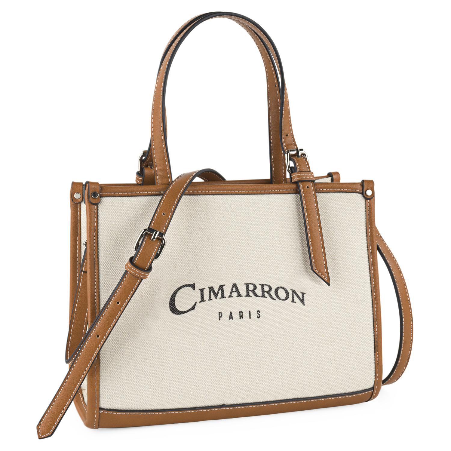 Bolso De Mano Cimarron Maddie Beige