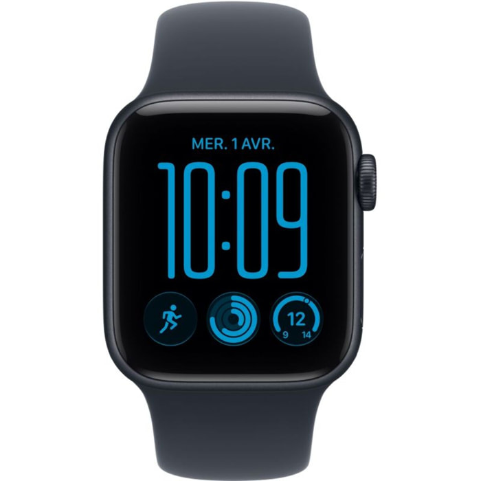 Montre connectée APPLE WATCH SE 3 40mm Minuit / Bleu S/M
