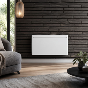 Radiateur inertie ceramique LCD blanc 2000W