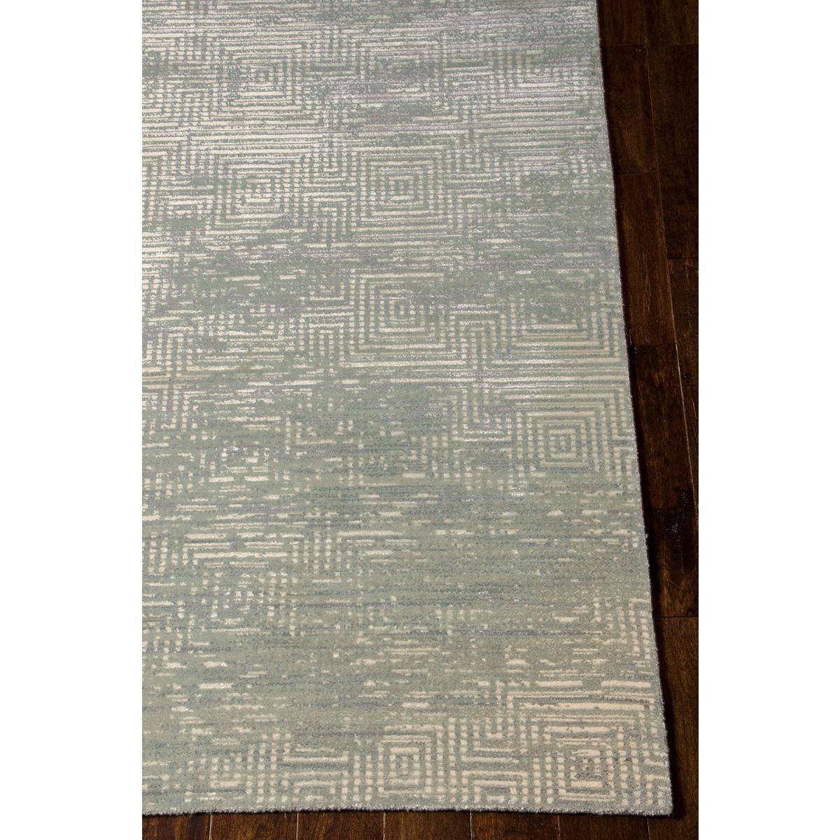 Tapis salon et chambre tissé en viscose motif géométrique DIRE
