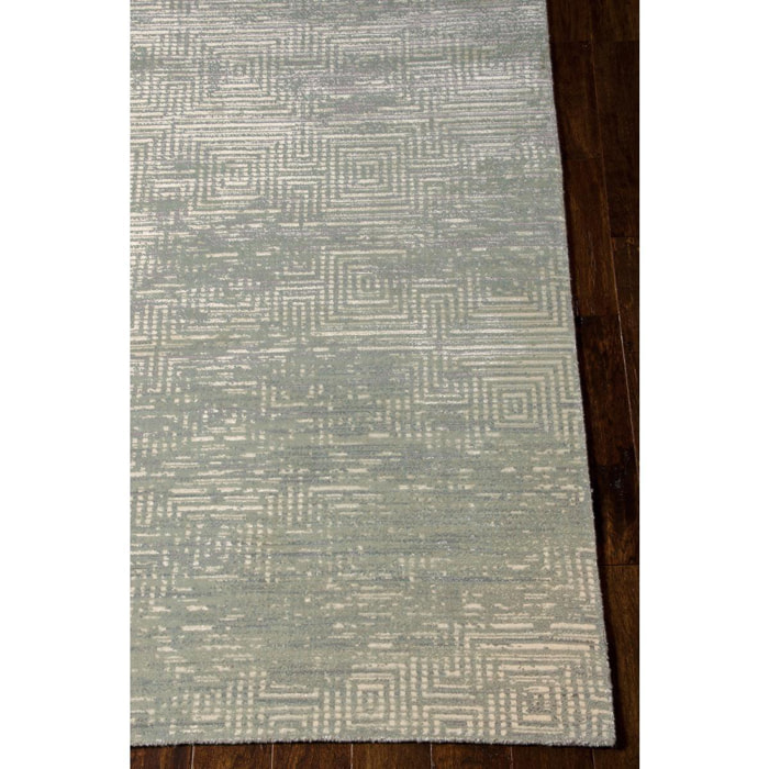Tapis salon et chambre tissé en viscose motif géométrique DIRE