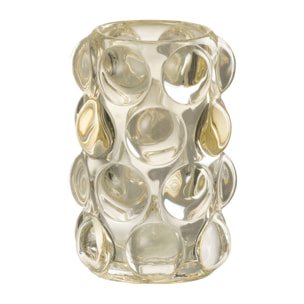 J-Line photophore Bollie - verre - jaune
