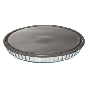 Moule à tarte couvercle silicone 30cm "KeepEat"
