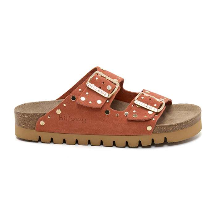 Sandalia Plataforma BILLOWY NARANJA