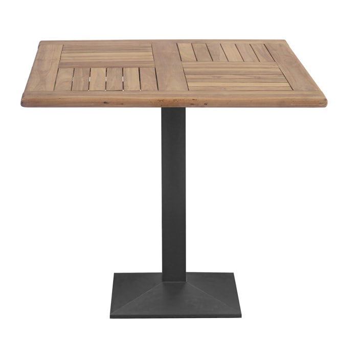 Piano In Teak 80X80 per soggriono, arredo bar ed esterni