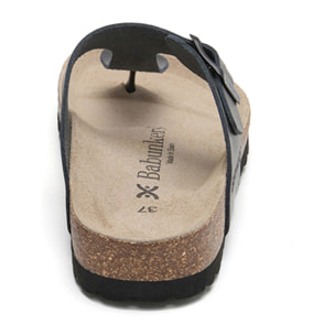 SANDALIA BABUNKERS NEGRO