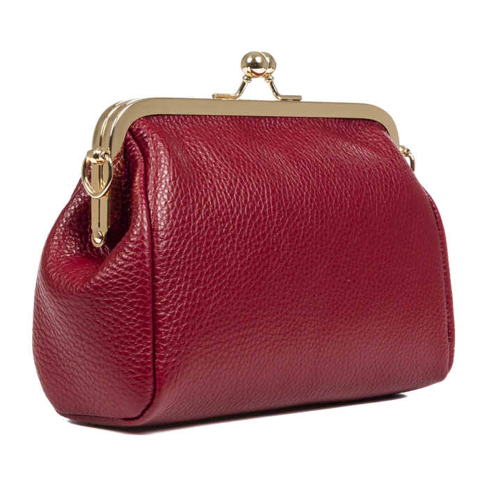 Ambivere bolso de mano Mujer. Piel auténtica Dollaro.