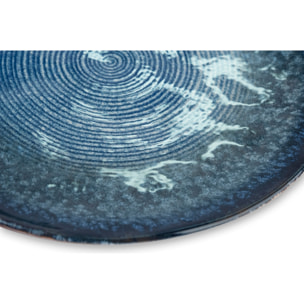 Set 6 piatti frutta Excelsa – Poseidone, Ceramica Blu