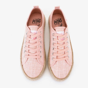 Zapatillas Ada Linen Rosa