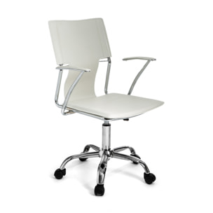 Tomasucci CHAISE DE BUREAU LYNX WHITE 