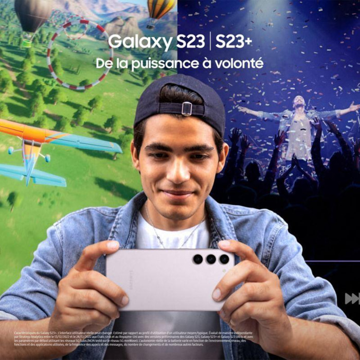 Smartphone SAMSUNG Galaxy S23 Vert 128Go 5G