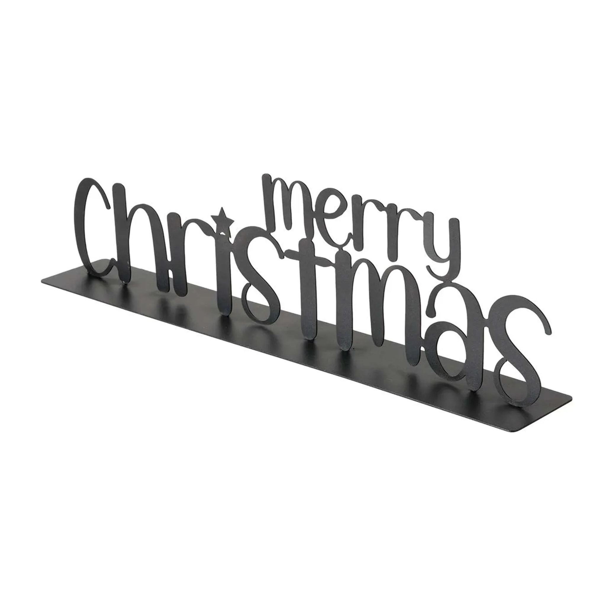 Letras merry christmas metal 38cm