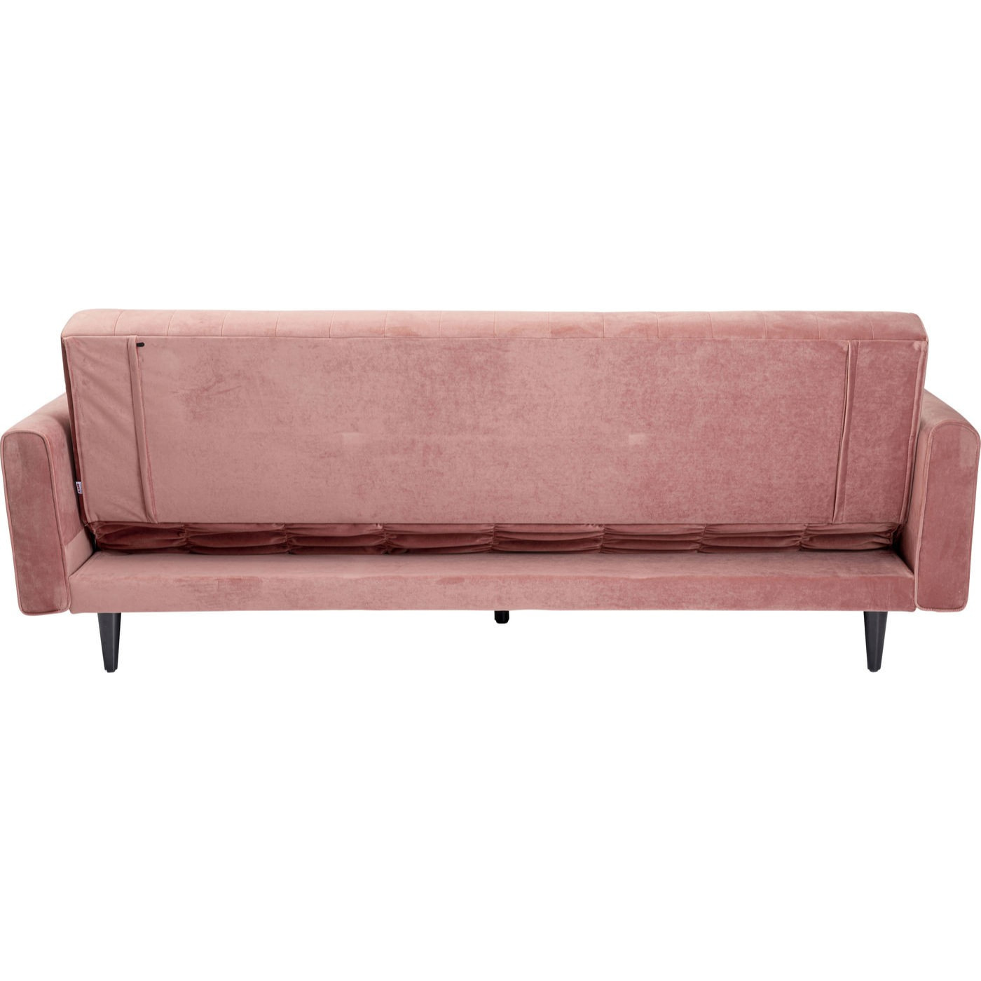 Canapé-lit Milchbar velours rose Kare Design