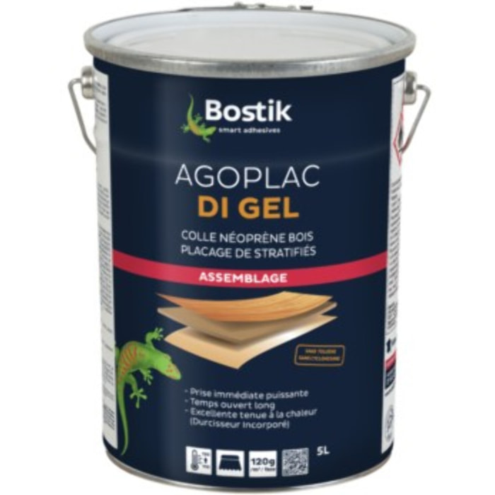 Colle Agoplac Di Gel BOSTIK - fût 5L - 30604789