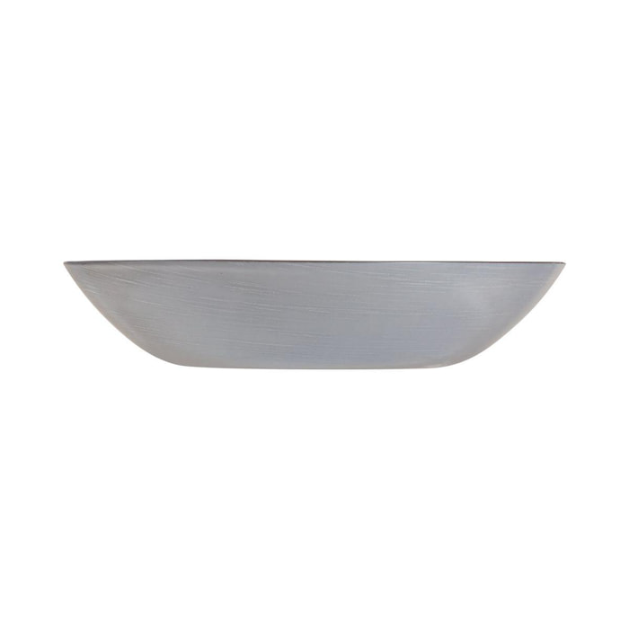 Assiette creuse grise 20 cm Stonemania - Luminarc