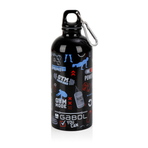 Botella de acero inoxidable Gabol TRAINING sin BPA de 600ml