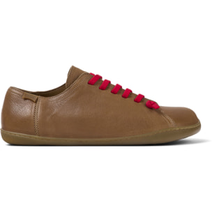 Zapatillas - CAMPER Peu Cami - Marron - Cuero liso