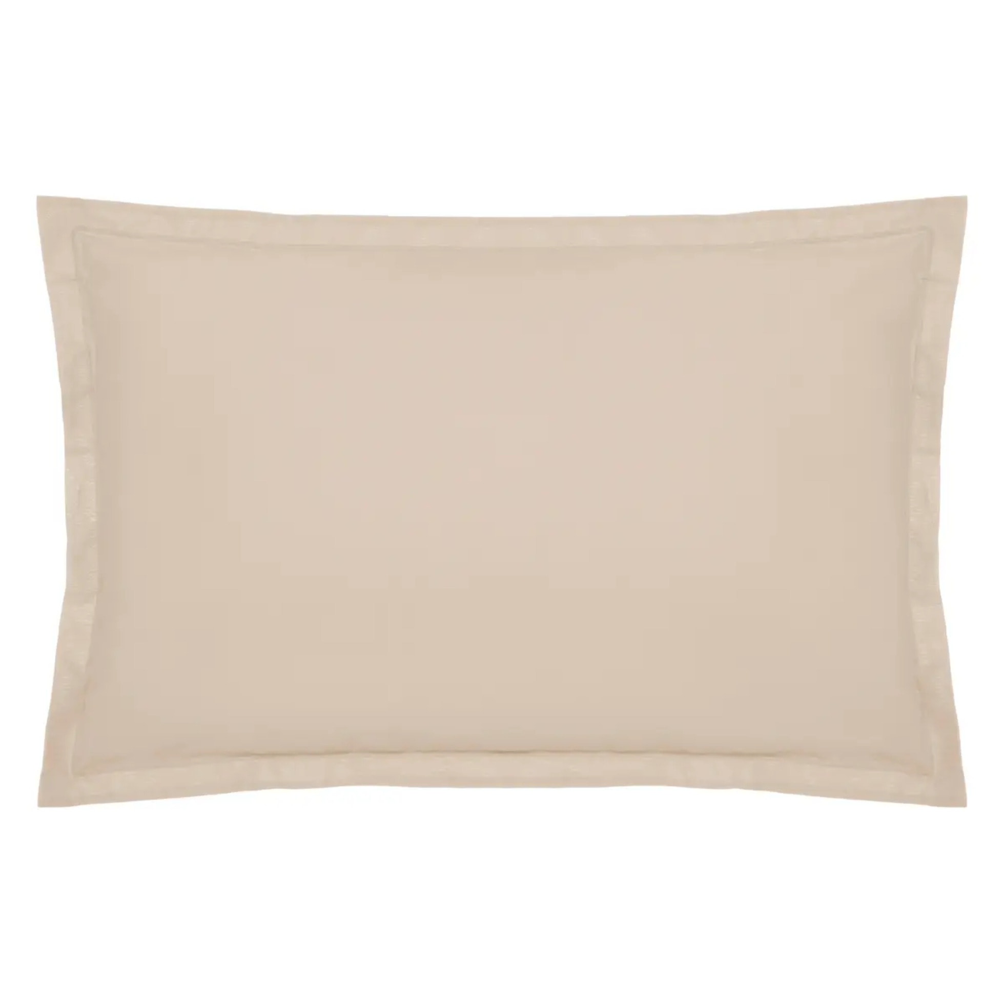 Taie d'oreiller "Carina" coton beige 50x70cm
