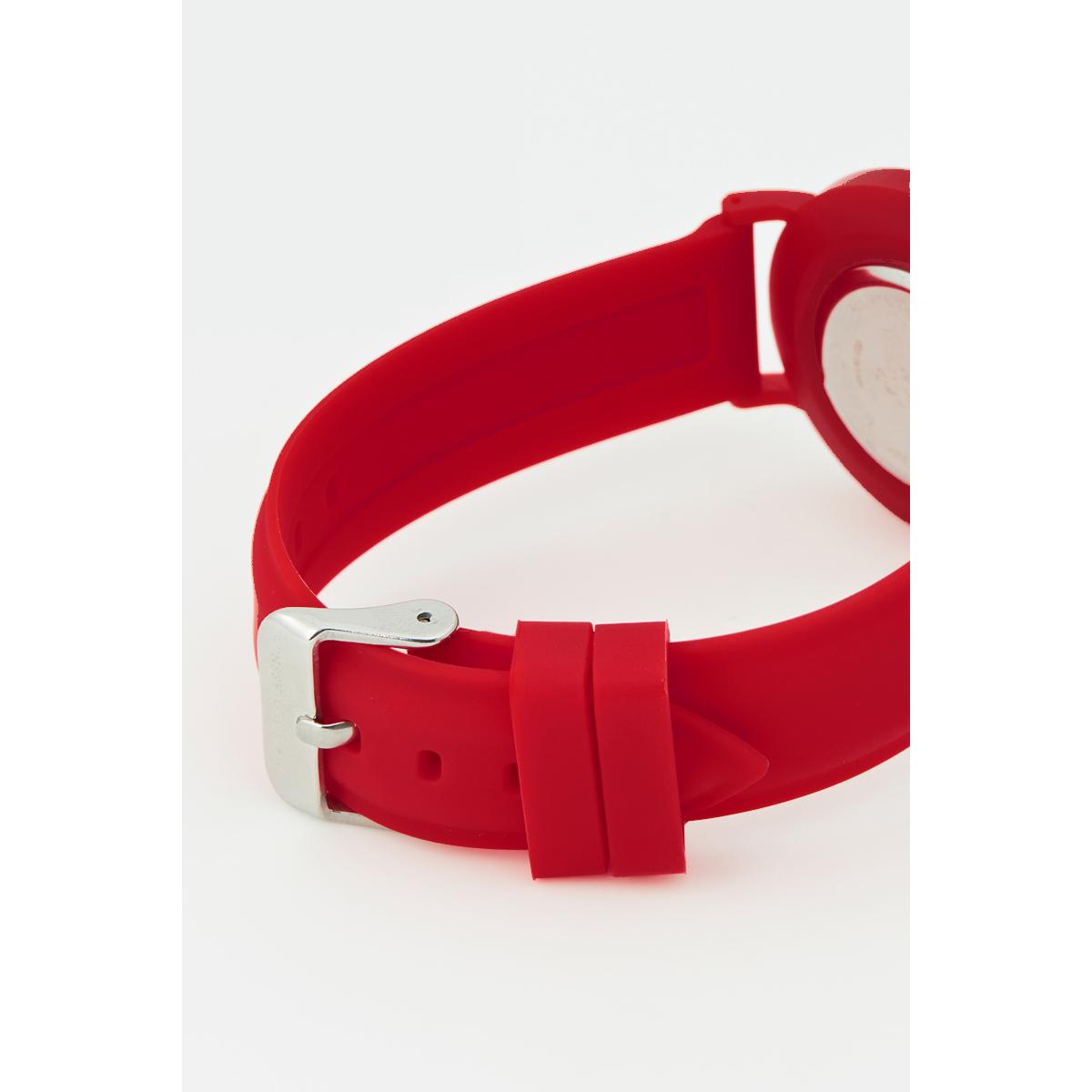 Orologio U.S. Polo Assn. In silicone rosso