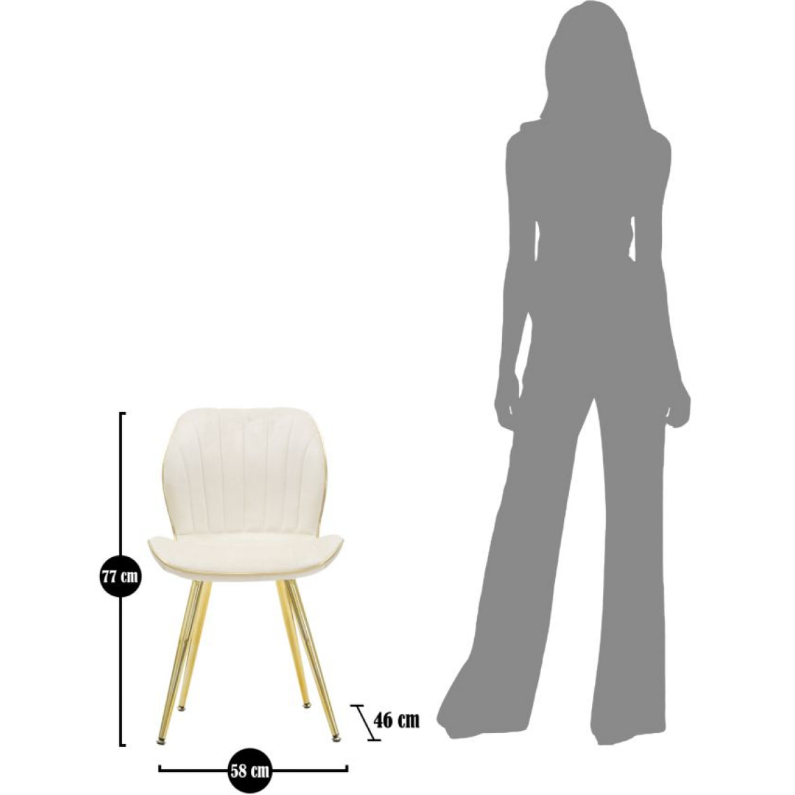 SEDIA PARIS SPACE SET 2 PZ CHARME1921 MULTICOLORE