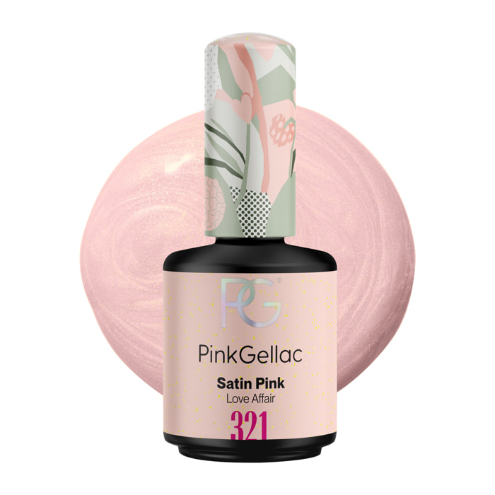 Vernis semi-permanent - 321 Satin Pink - 15 ml
