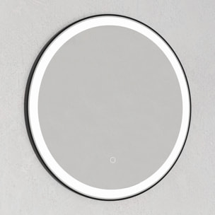 Miroir de salle de bain LED Per Tactil, 60 cm