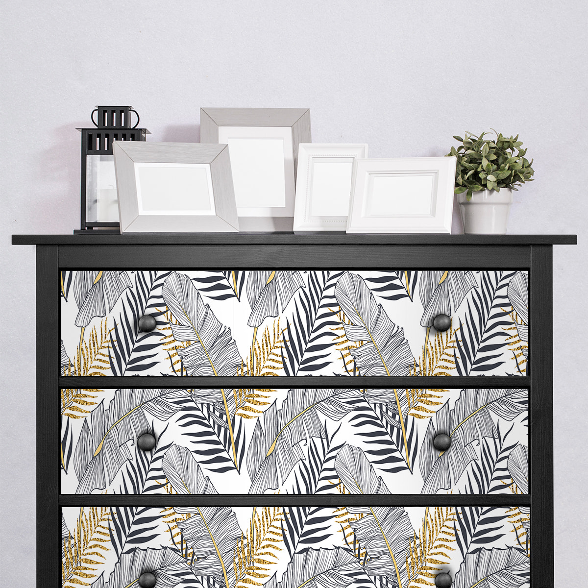 Sticker meuble tropical Hiva-Oa 60 x 90 cm