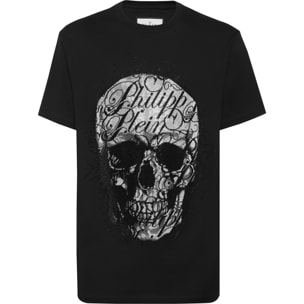 PHILIPP PLEIN T-Shirt Round Neck SKULL