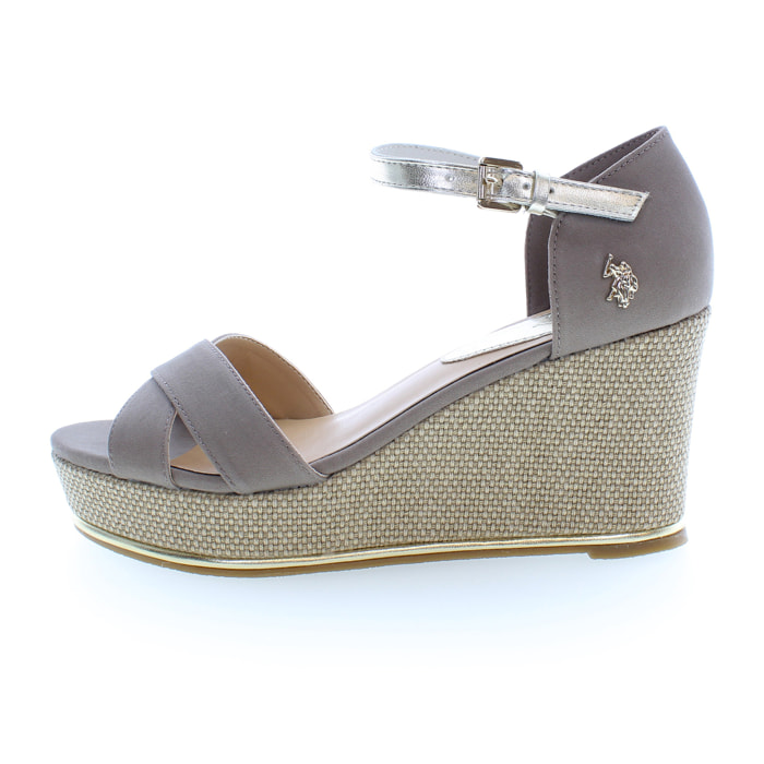 Sandali U.S. Polo Assn Taupe-Gold