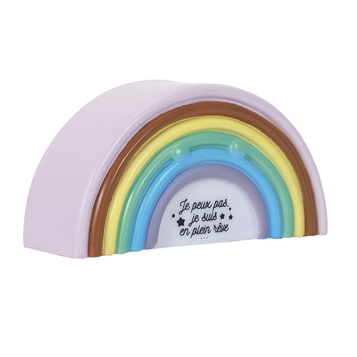 Veilleuse Arc En Ciel 7x4x14cm