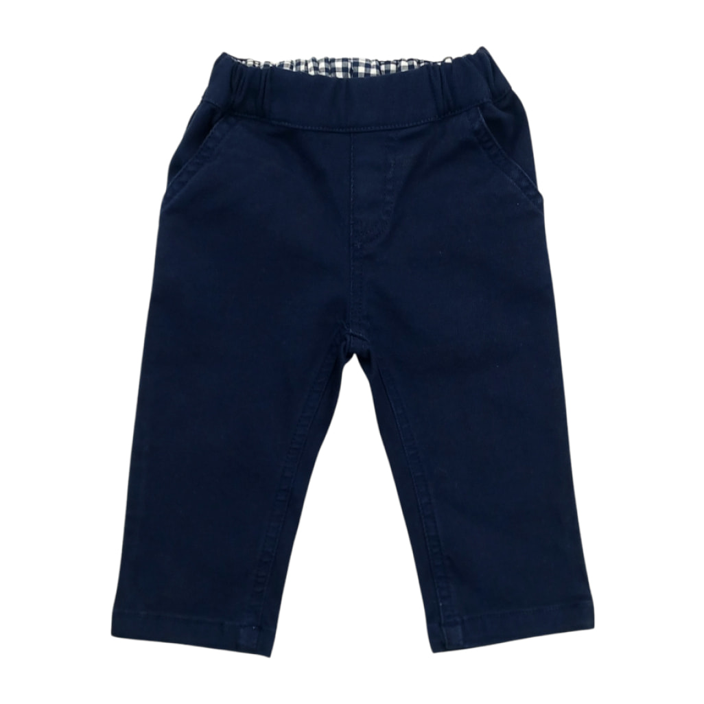 PANTALONE CANVAS BLU