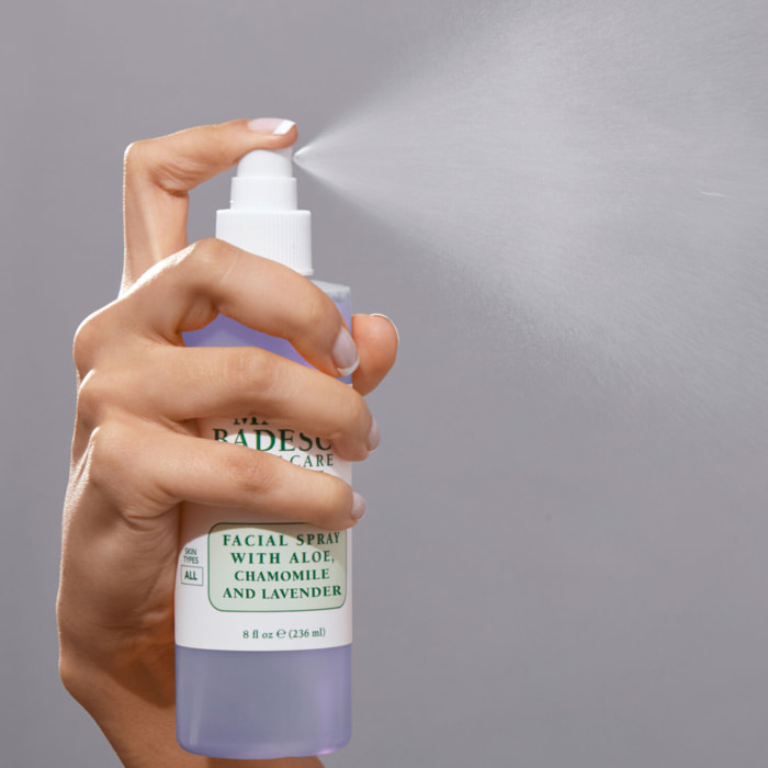 Facial Spray with Aloe, Chamomile & Lavender - Spray visage à l'aloe vera, à la camomille et à la lavande