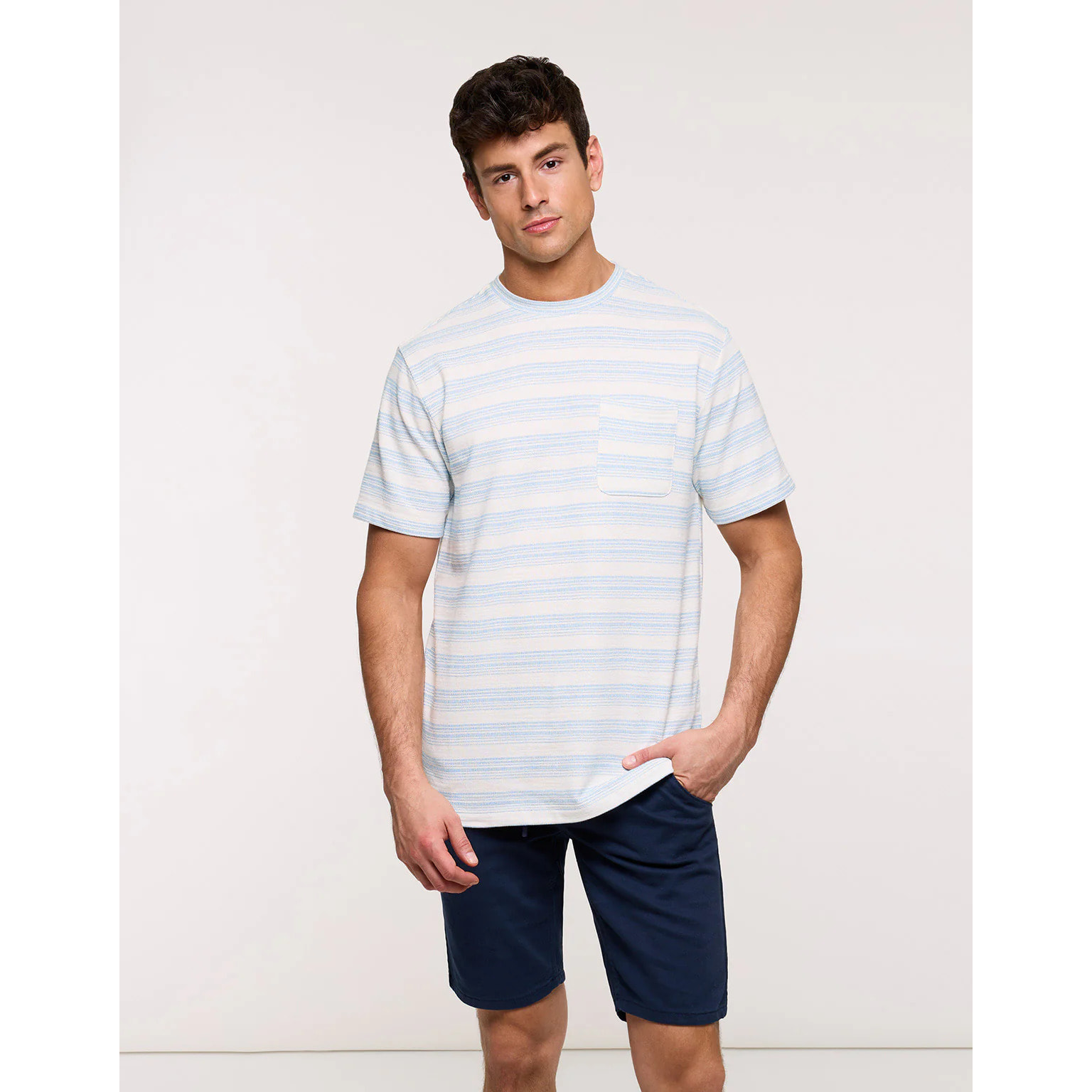 Camiseta Manga Corta Azul - Quepos
