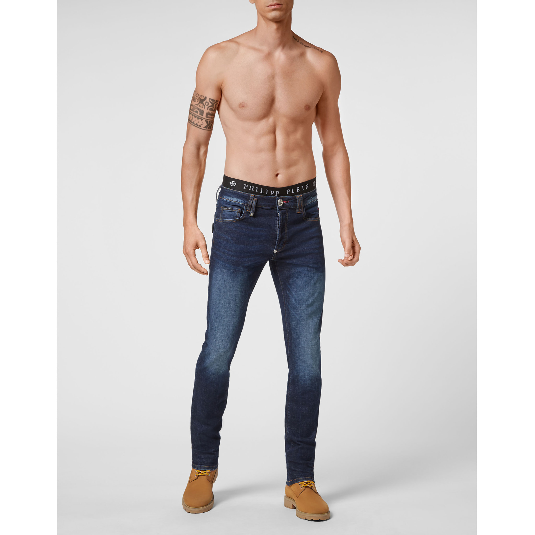 PHILIPP PLEIN Vaqueros de corte recto