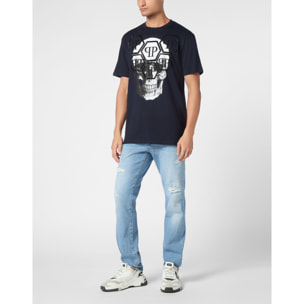 PHILIPP PLEIN T-Shirt Round Neck SKULL