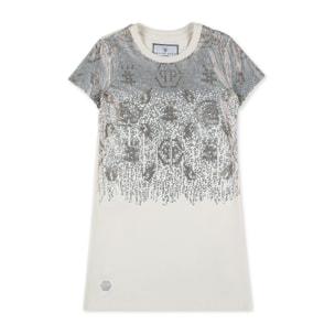 PHILIPP PLEIN T-shirt Short Dresses Monogram