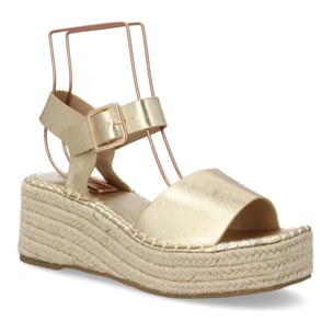 Sandalia cuña mujer cómoda verano