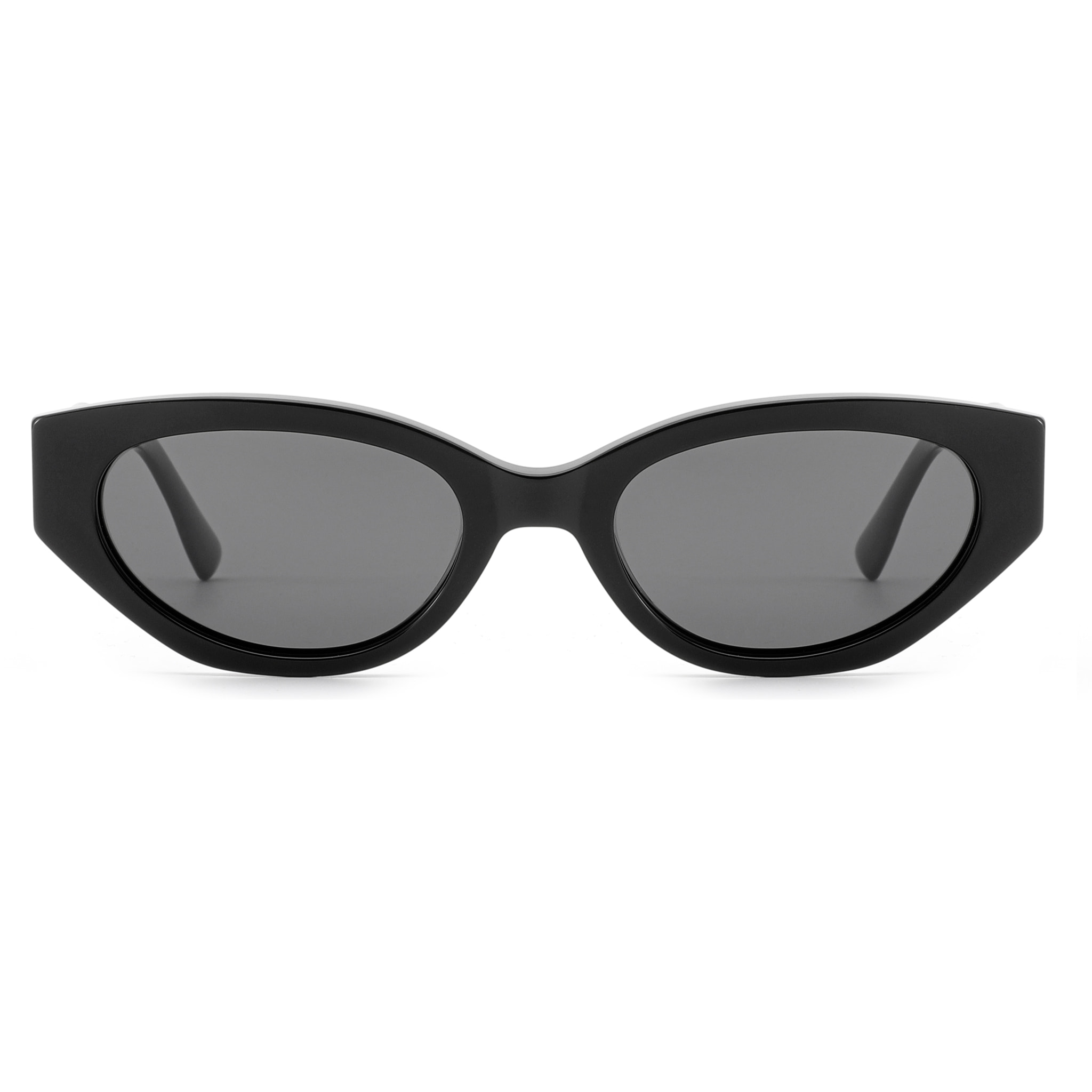 Gafas de sol OCEAN SANTA GIULIA - Negro brillante / Ahumada