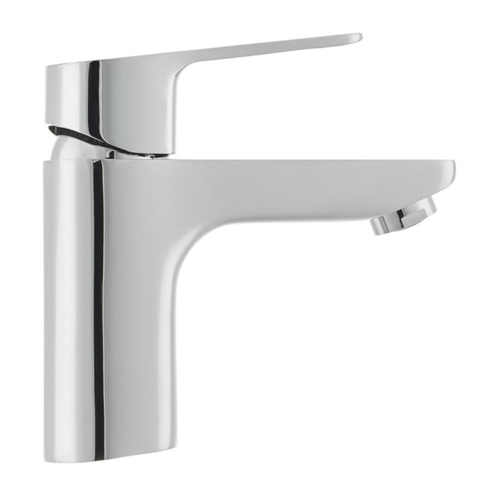 Optima Cube Way mitigeur de lavabo sur pied, sans vidage, chrome brillant (CU271)