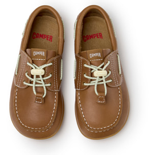 Zapatos de cordones - CAMPER Peu Cami - Marron - Piel lisa