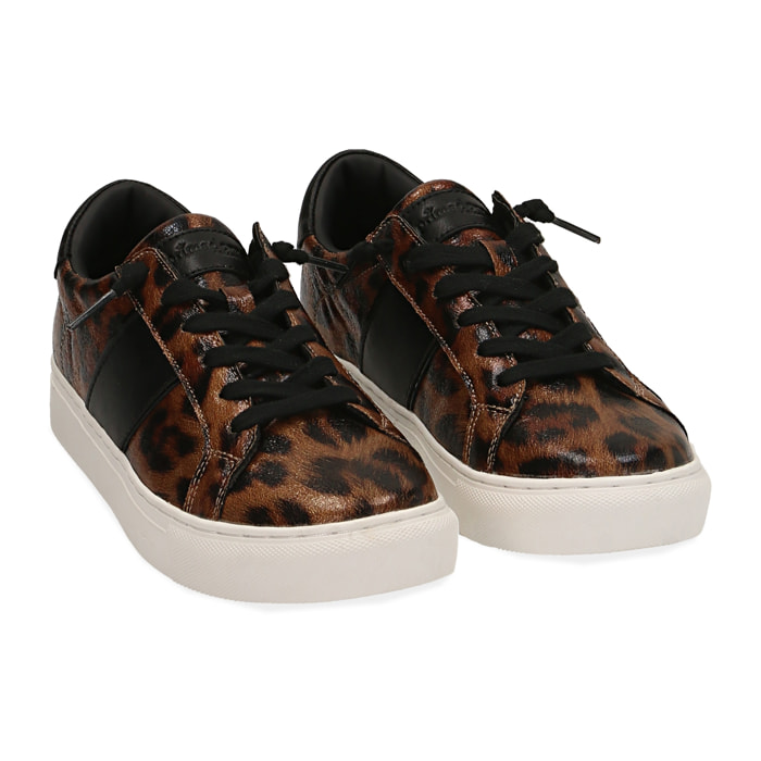 Zapatillas de leopardo