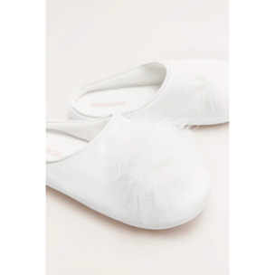 Pantofole Beige