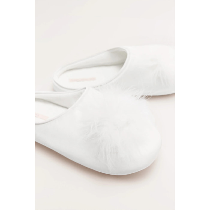 Pantofole Beige
