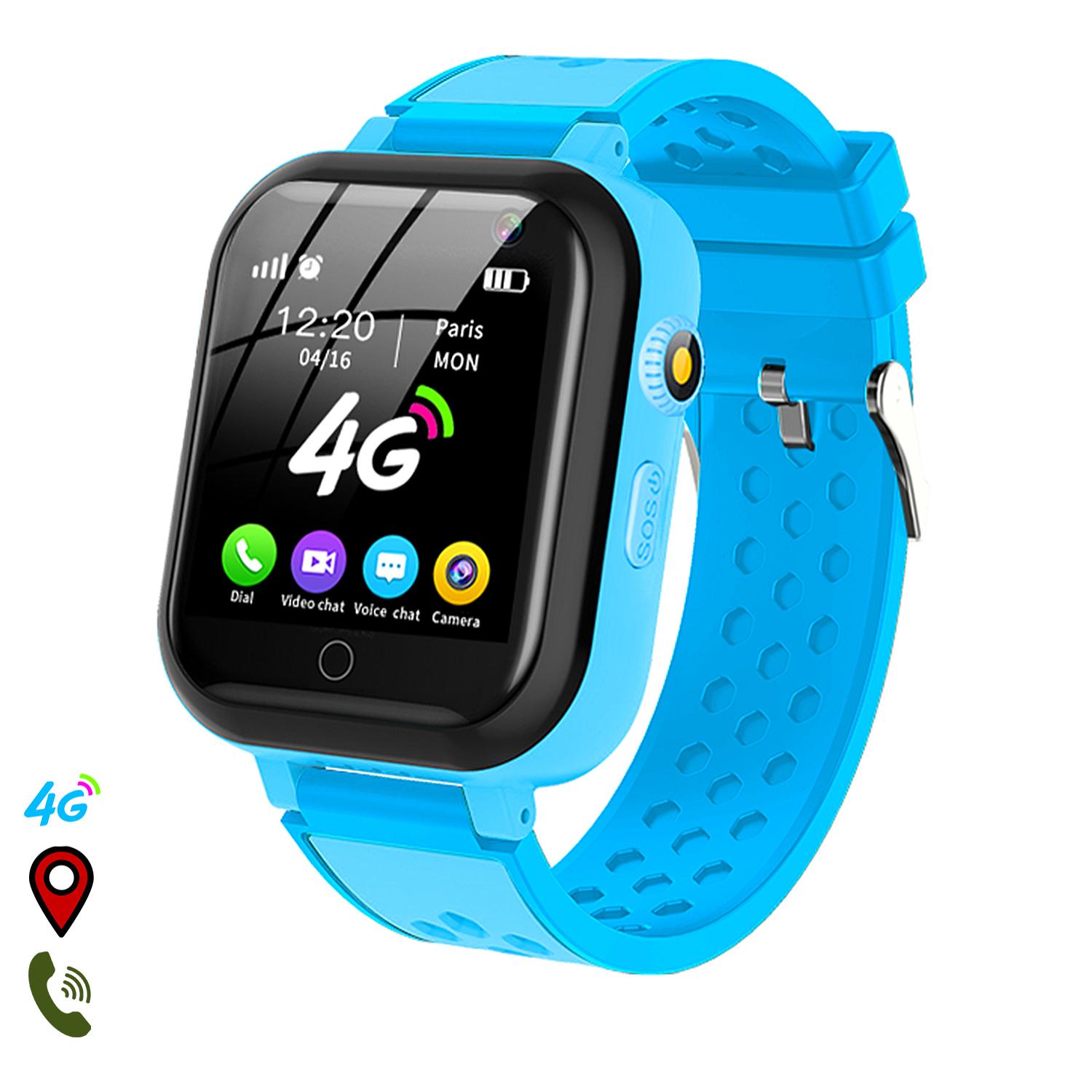 Smartwatch T16 4G GPS, Wifi e localizzatore LBS. Videochiamata, micro chat, pulsante SOS.