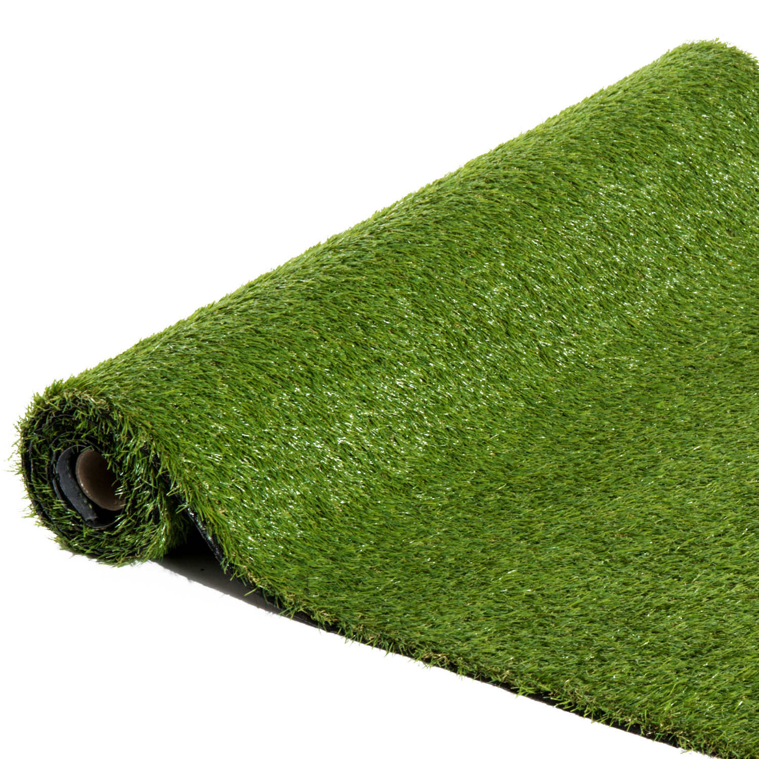 Gazon synthétique artificiel moquette extérieure intérieure 3L x 1l m herbes hautes denses 2,5 cm vert