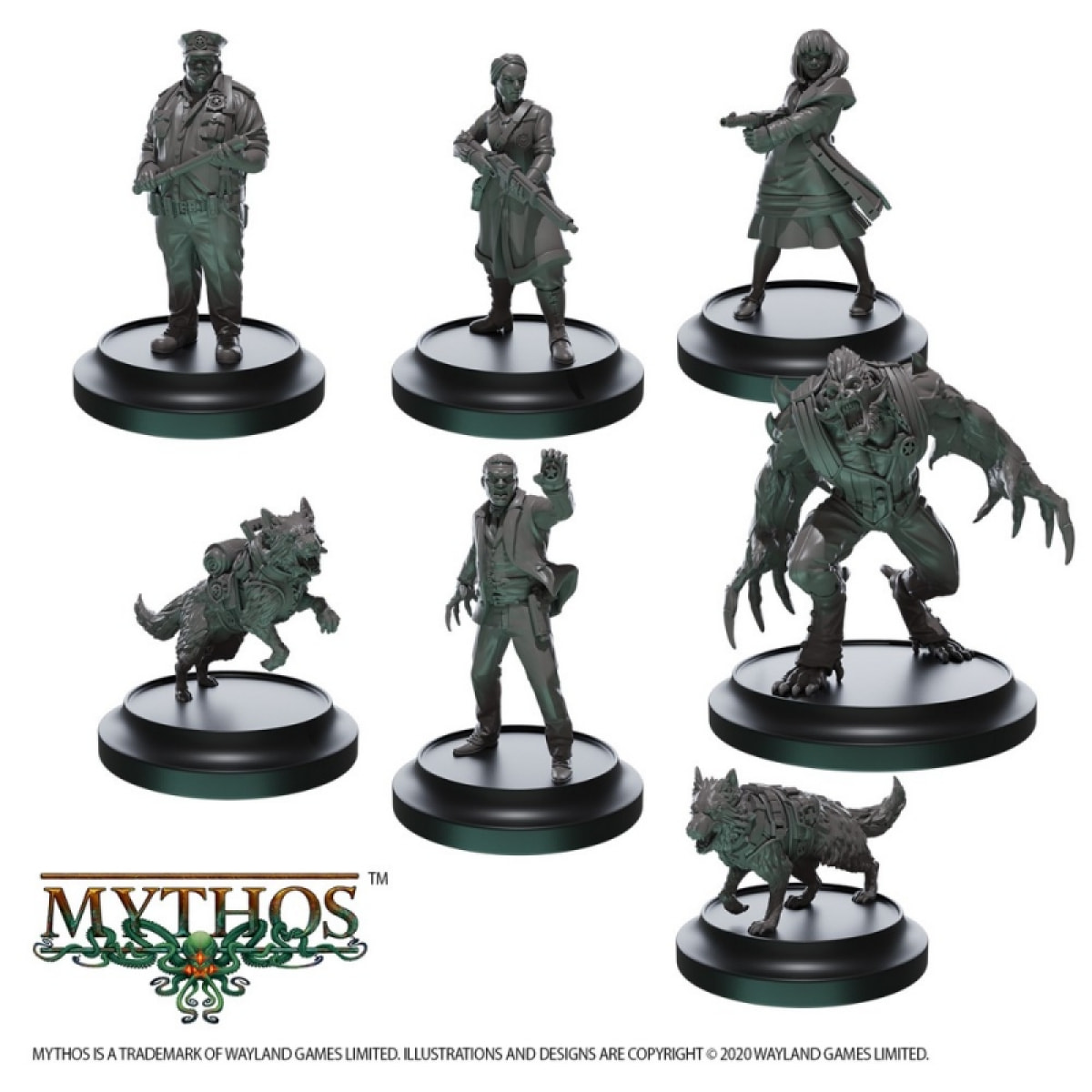 MYTHOS BROTHERHOOD BELIAL FACTION START. WARGAME WARCRADLE STUDIOS