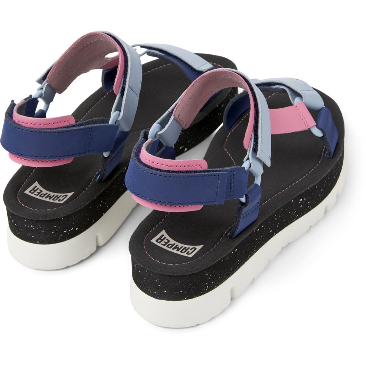 CAMPER Oruga Up - Sandali Multicolore Donna