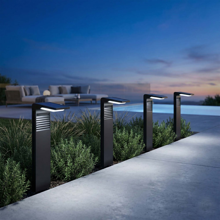 4 Potelet solaire à piquer OSTRY H41CM