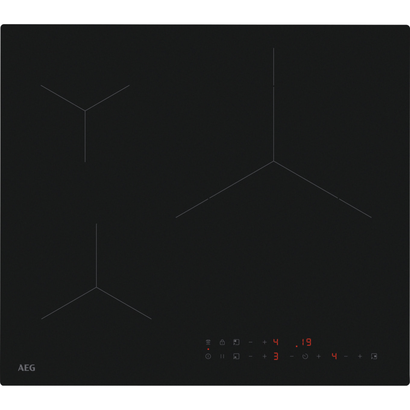 AEG Placa de inducción SaphirMatt® SE Serie 6000 Induction de 60 cm TN63IV0BCT